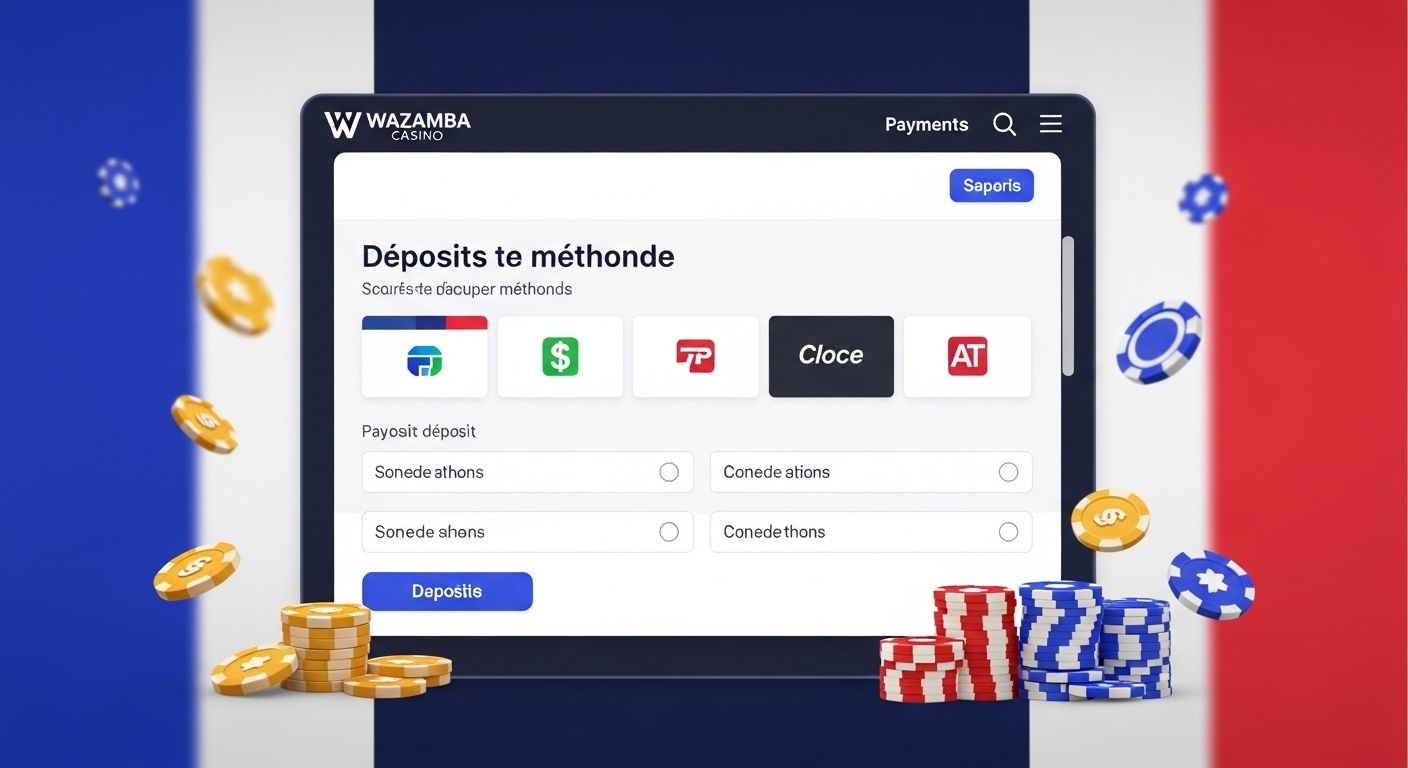 Méthodes de dépôt disponibles how to deposit