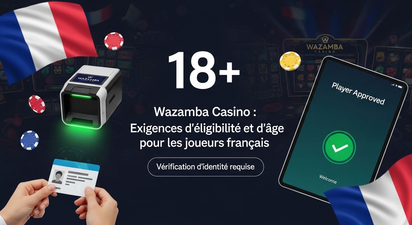 Conditions d'admissibilité et d'âge online casino sign up